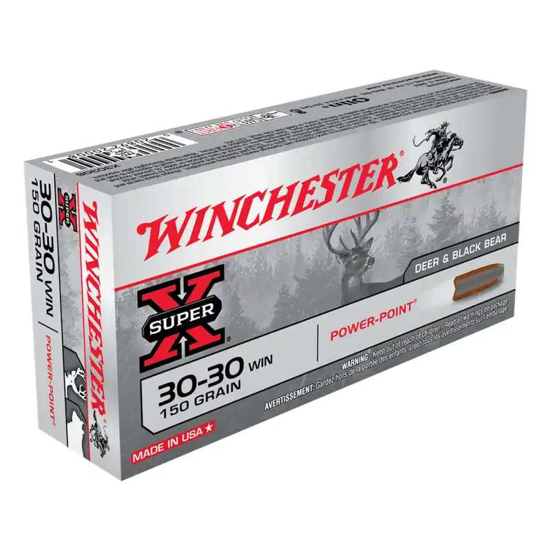 Super-X 30-30 150 Grain Power Point Ammunition 20 Rounds