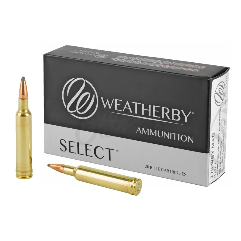 Select 270 Magnum 130 Grain Hornady Interlock Ammunition 20 Rounds