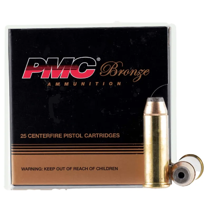 Bronze Hunting 44 Magnum 180 Grain JHP Ammunition 25 Rounds