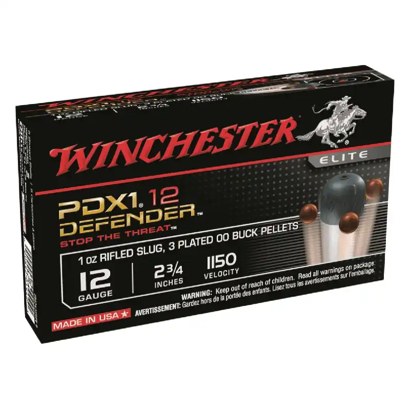 PDX1 Defender 12 Gauge Slug 2.75" Ammunition 10 Rounds