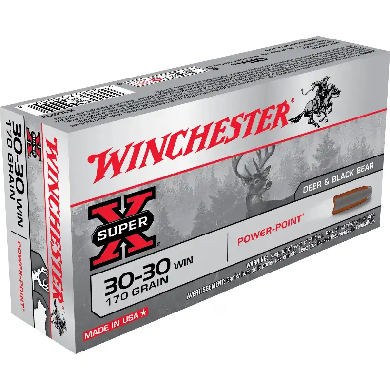 Super X 30-30 Winchester 170 Grain Power-Point Ammunition 20 Rounds