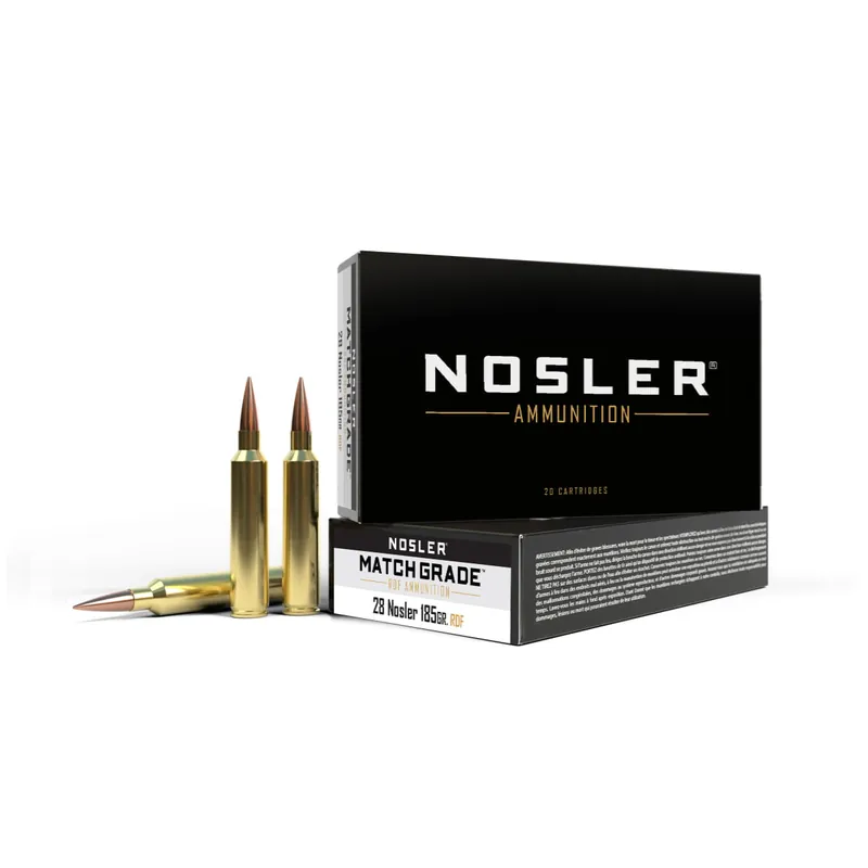 Match Grade 28 185 Grain HPBT Ammunition 20 Rounds