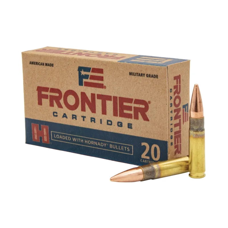 Frontier 300 Blackout 125 Grain FMJ Ammunition 20 Rounds