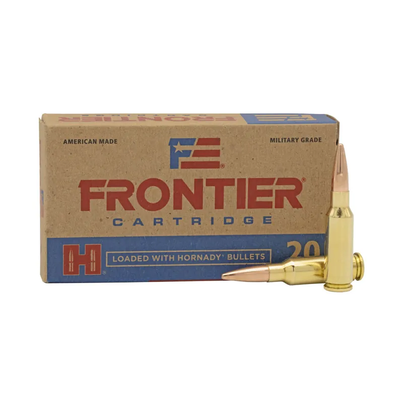 Frontier 6.5 Grendel 123 Grain FMJ Ammunition 20 Rounds