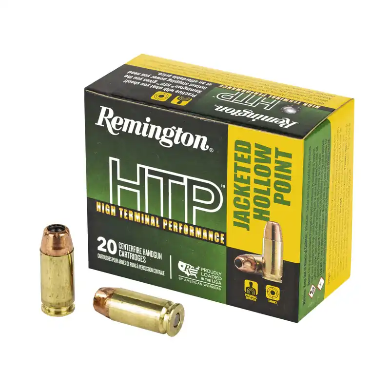 HTP 40 S&W 180 Grain JHP Ammunition 20 Rounds