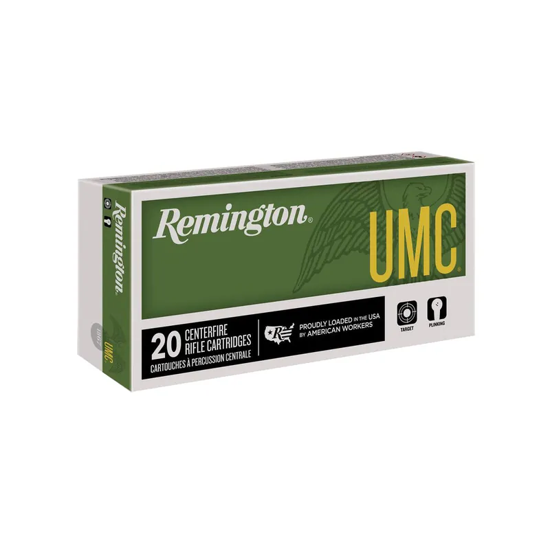 UMC 223 50 Grain JHP Ammunition 20 Rounds