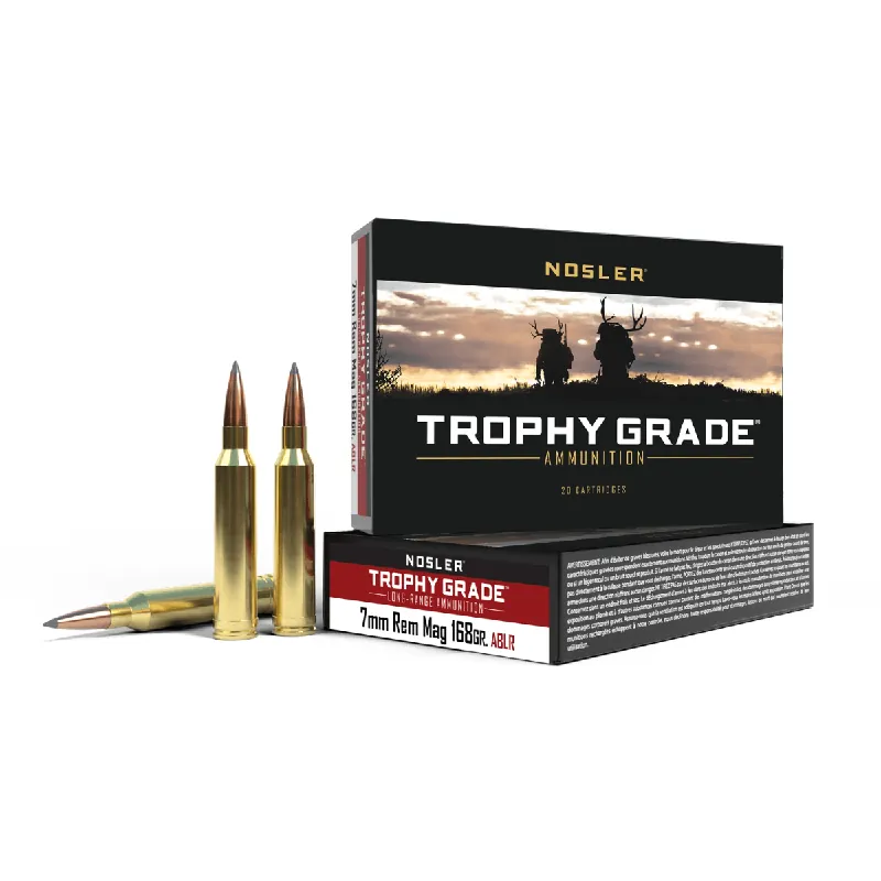 Trophy Grade 7mm Remington Magnum 168 Grain Accubond LR SP Ammunition 20 Rounds