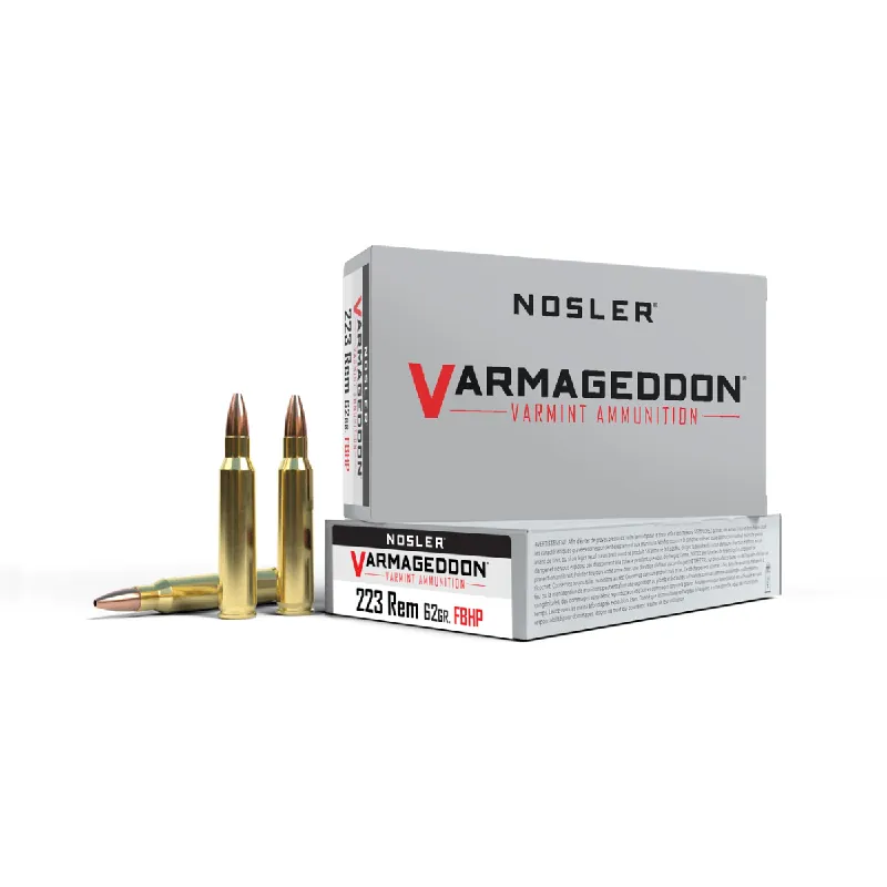 Varmageddon 223 Remington 62 Grain HPFB Ammunition 20 Rounds