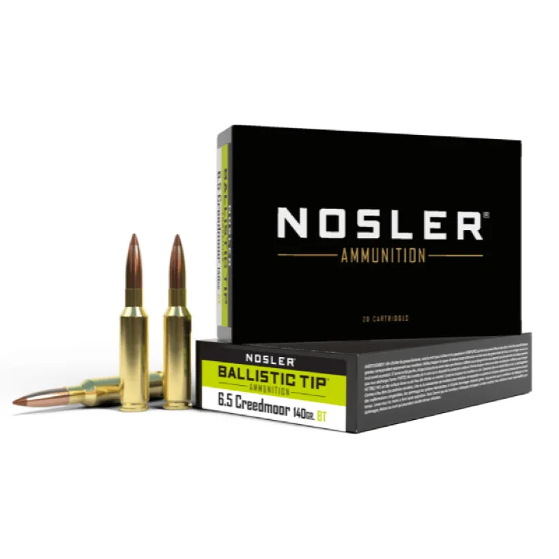 Ballistic Tip 6.5 Creedmoor 140 Grain BT Ammunition 20 Rounds