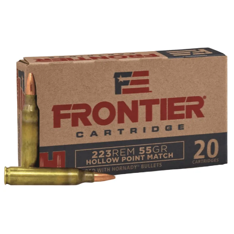Frontier 223 Remmington 55 Grain HPM Ammunition 20 Rounds