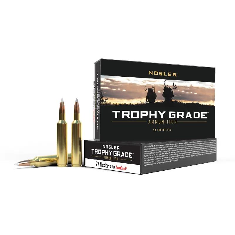 Trophy Grade 27 150 Grain Accubond Ammunition 20 Rounds