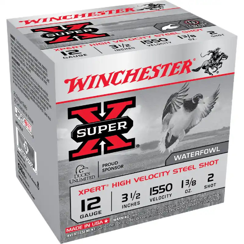 Super-X Xpert HV 12 Gauge 2 Shot 3.5 " Ammunition 25 Rounds