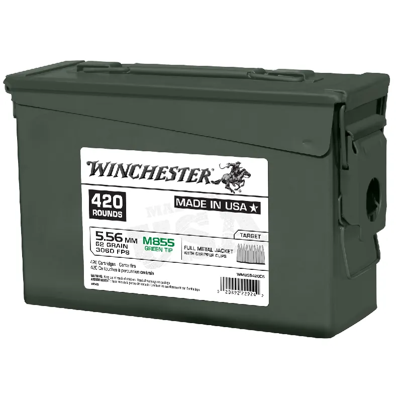 USA FS 5.56 NATO 62 Grain FMJ Ammunition 420 Rounds