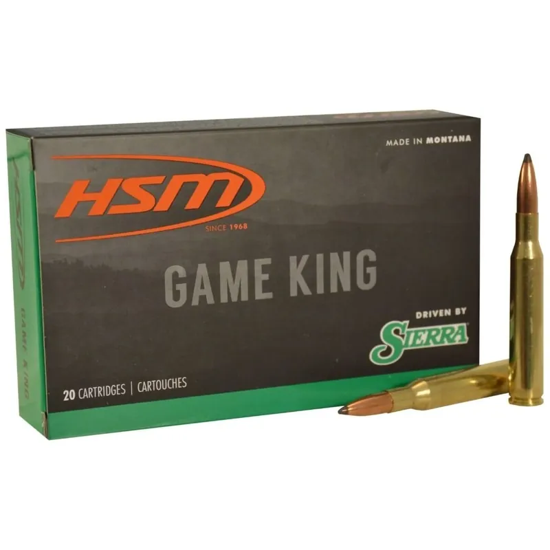 Game King 30-06 Springfield 150 Grain SBT Ammunition 20 Rounds