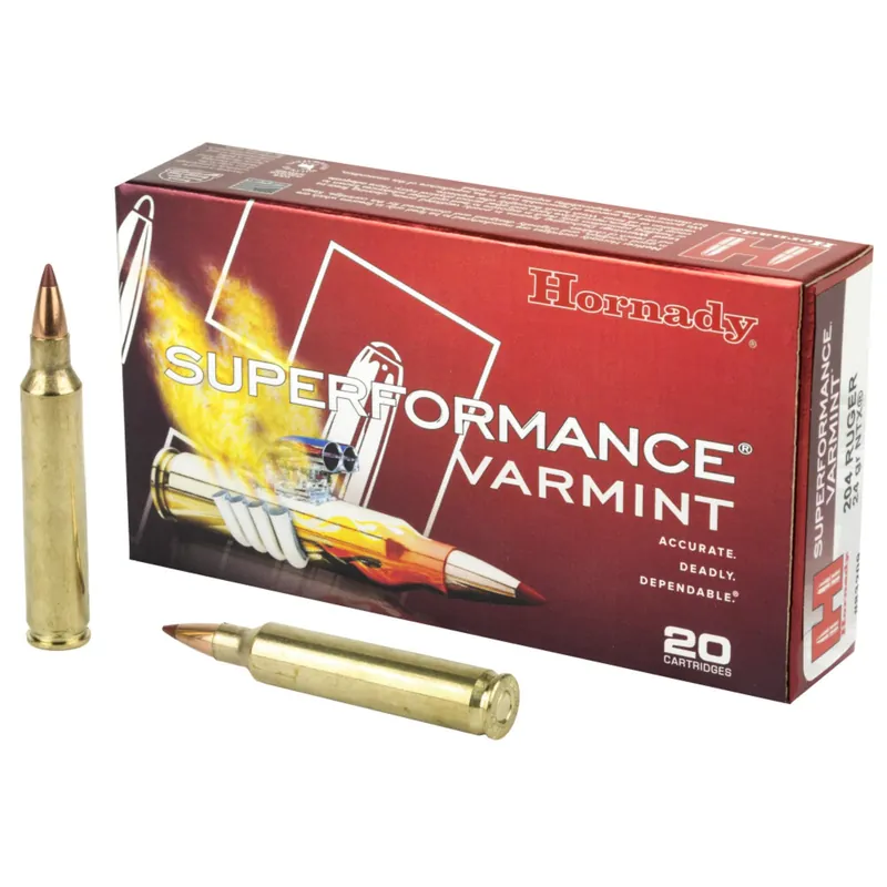 Superformance Varmint 204 Ruger 24 Grain NTX Ammunition 20 Rounds