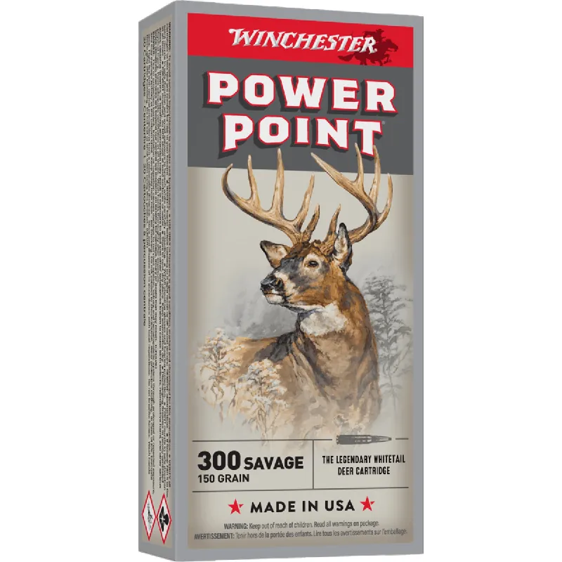 Super-X 300 Savage 150 Grain Power-Point Ammunition 20 Rounds