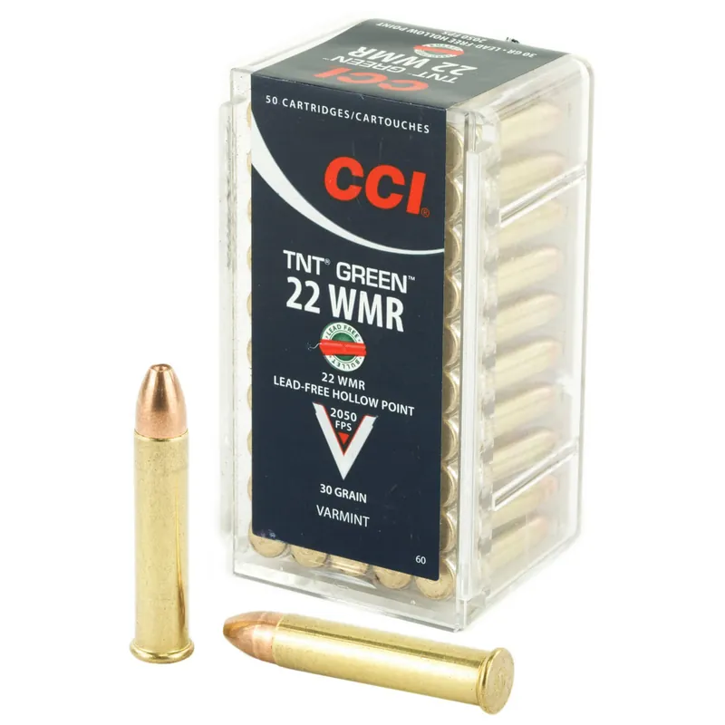 Varmint TnT 22 WMR 30 Grain Ammunition 50 Rounds