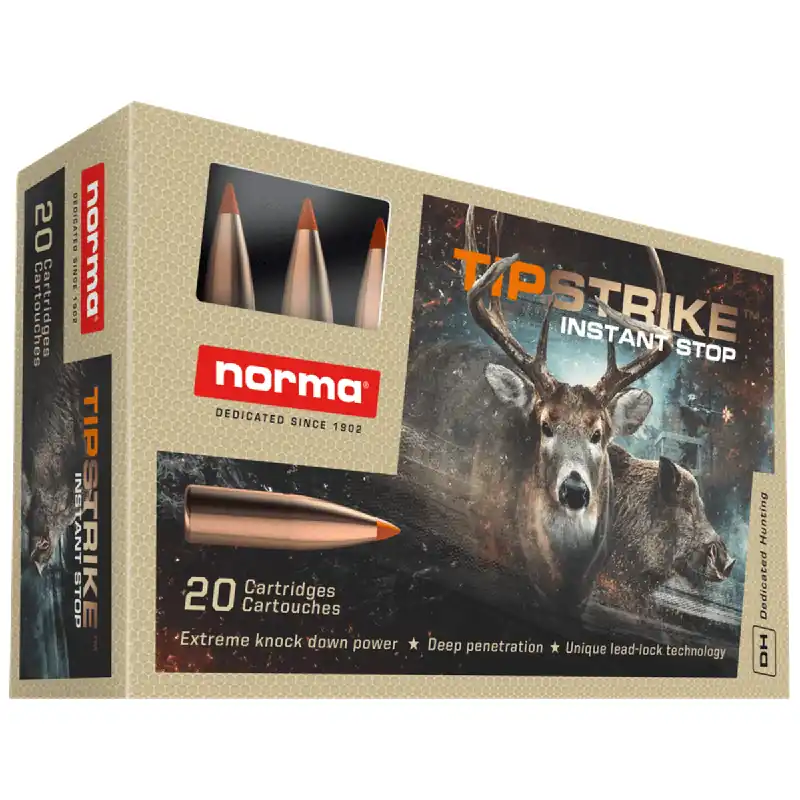 Evostrike 6.5 Creedmoor 140 Grain Tipstrike Ammunition 20 Rounds