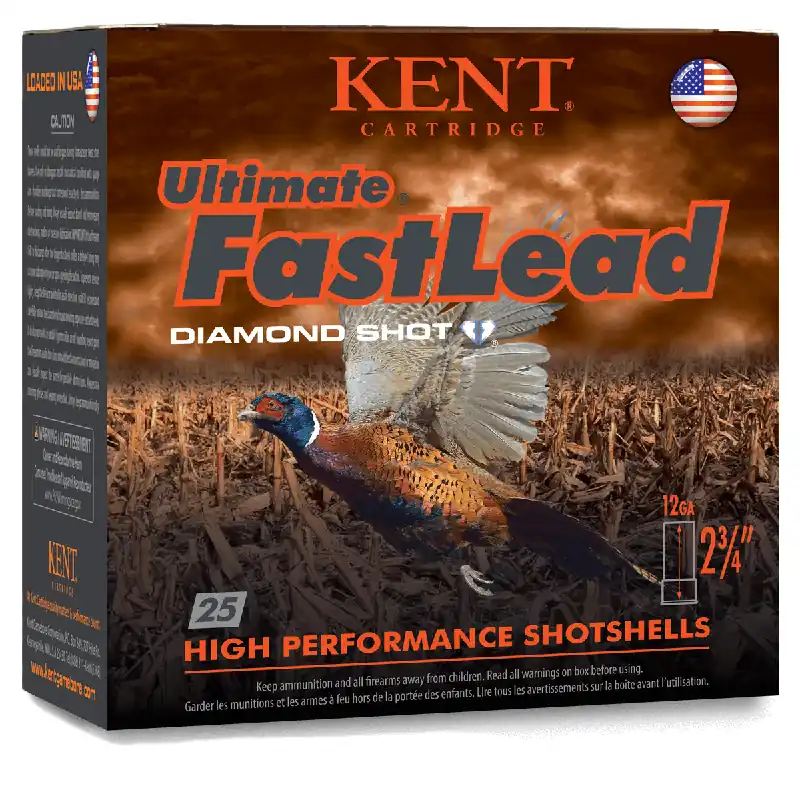 Ultimate Fast Lead 12 Gauge 4 Shot 2.75 Inch Ammo 25 Rounds
