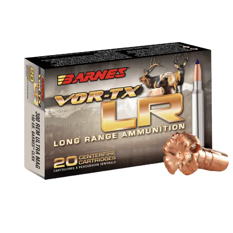 VOR-TX Rifle 6mm Creedmoor 95 Grain LRX Boat Tail Ammunition 20 Rounds
