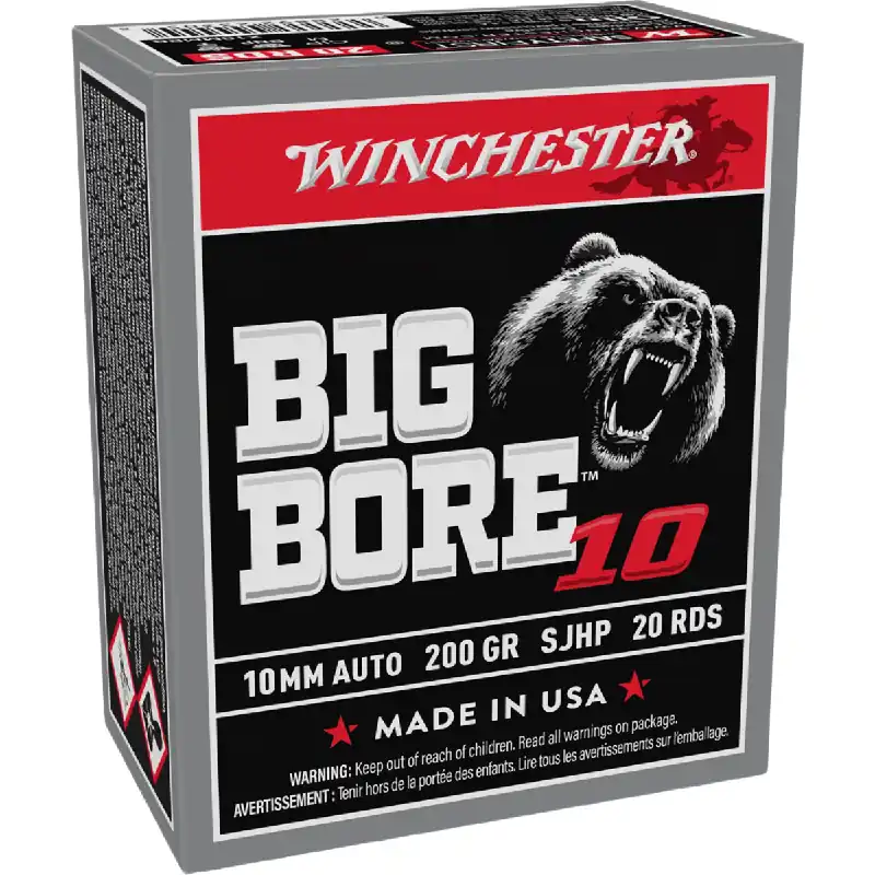 Big Bore 10mm 200 Grain JSP Ammunition 20 Rounds