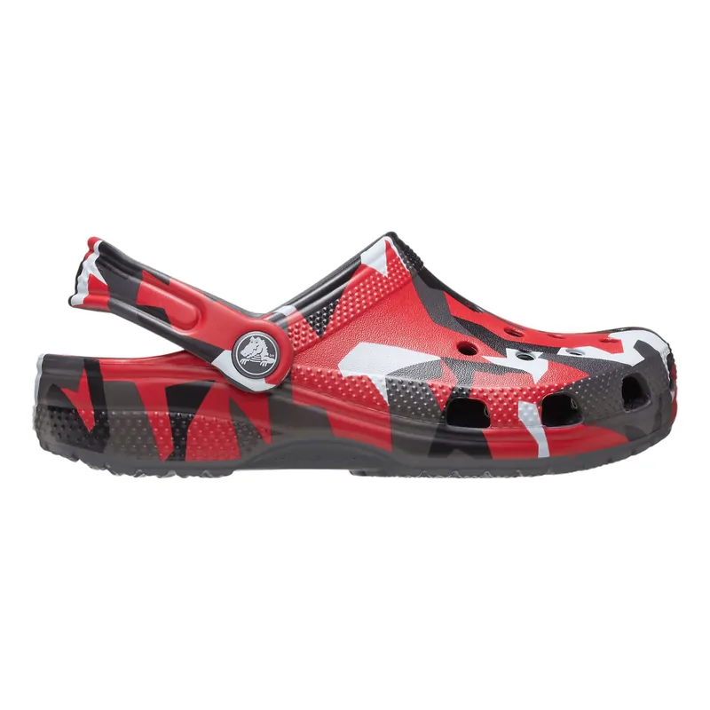 Classic Geo Camo Clog - Kids‘