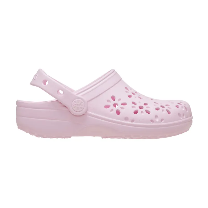 Classic Floral Cut-Out Clog - Girls‘