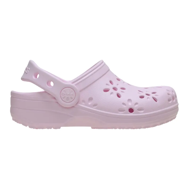 Classic Floral Cut Out Clog - Toddler