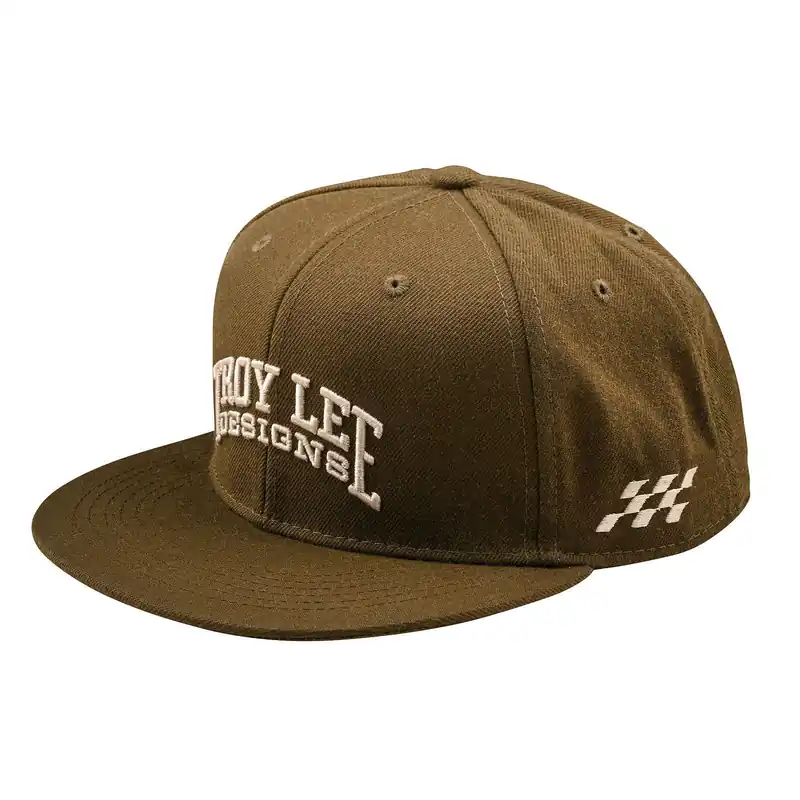 Snapback Flat Bill Scholar Hat