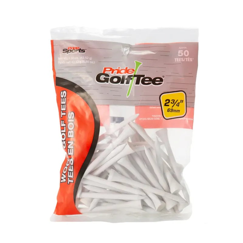 Pride Deluxe 3 1/4" Golf Tee (400 Pack)