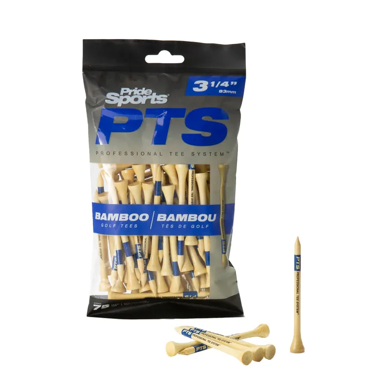 PTS Bamboox 3 1/4" Golf Tee (75 Pack)