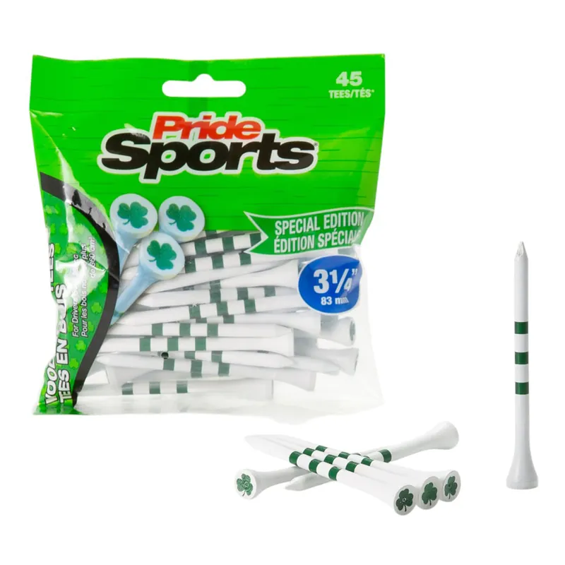 Pride Novelty 3 1/4" Wood Golf Tee (45 Pack)