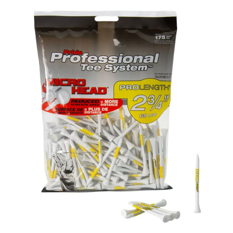 Professional Tee System PTS Micro Head Wood Golf Tee