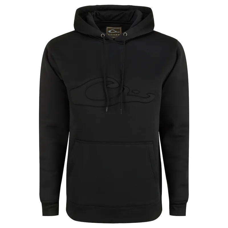 Waterfowl Back Eddy Embossed Hoodie - Men‘s