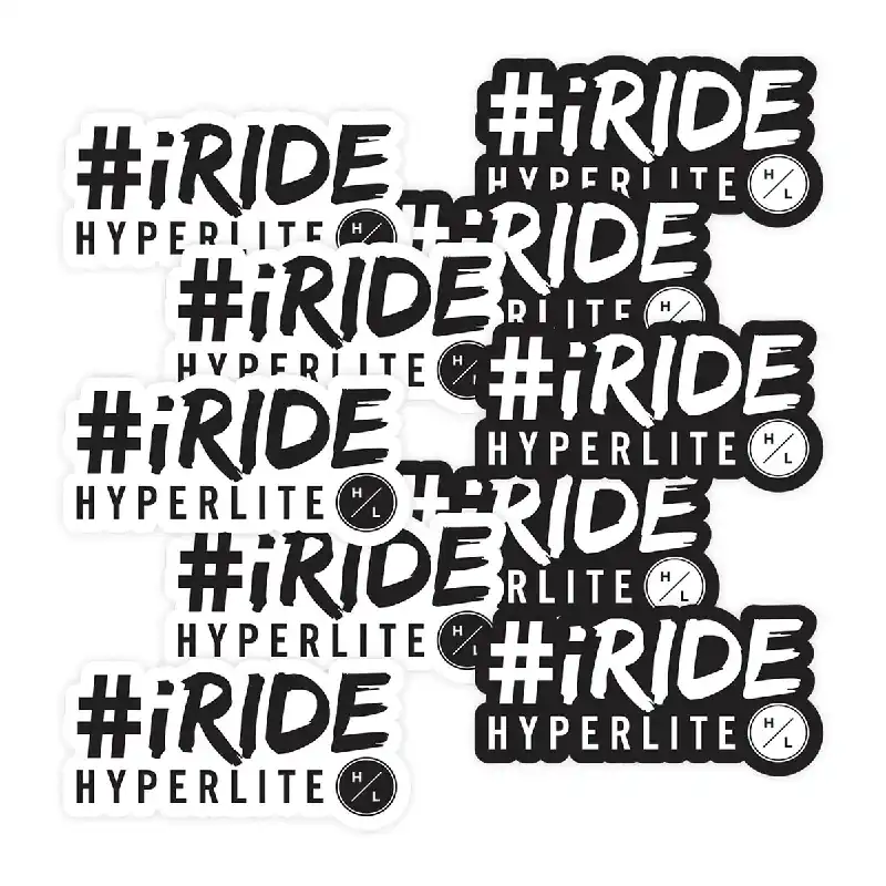 HL iRide Sticker 6" (10 Pack)