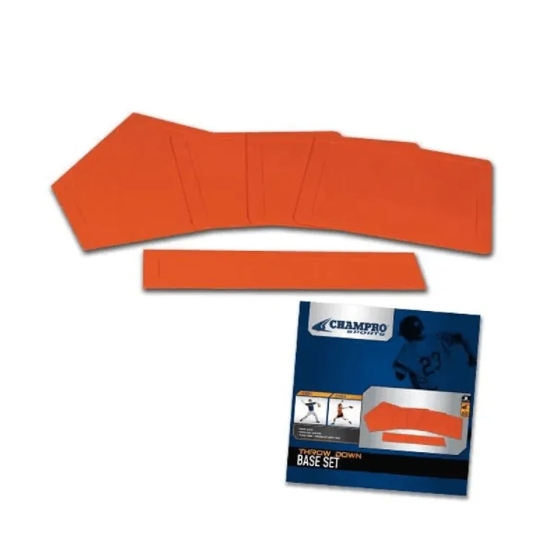 Throw Down Rubber Bases Boxed 5 Piece
