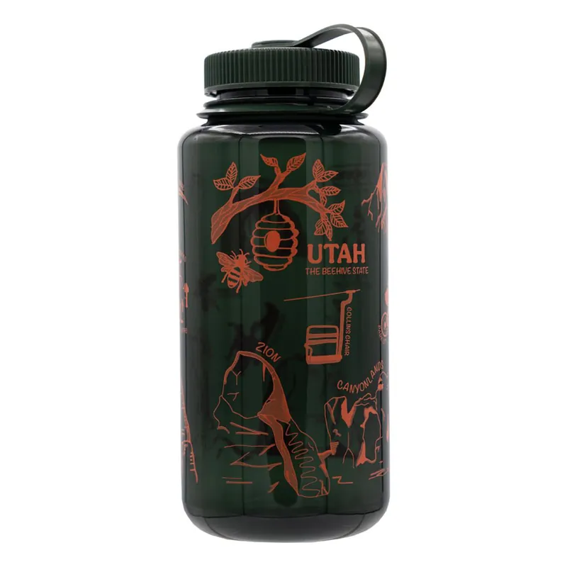 Wide Mouth Sustain Utah State Water Bottle
