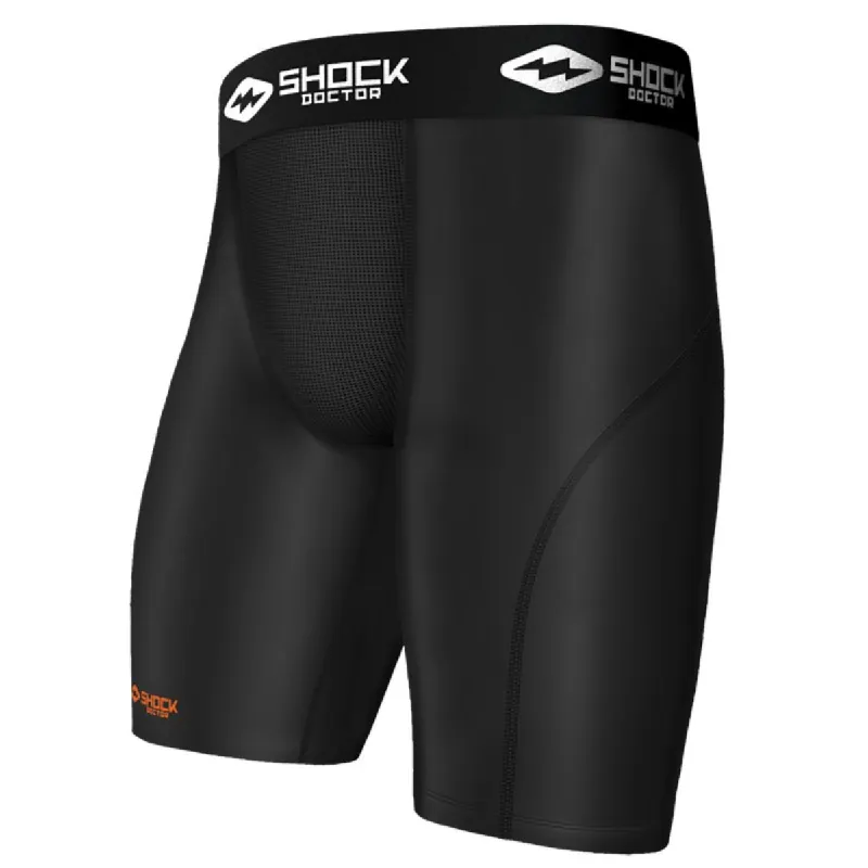 Core Compression Short with Cup Pocket - Kids‘