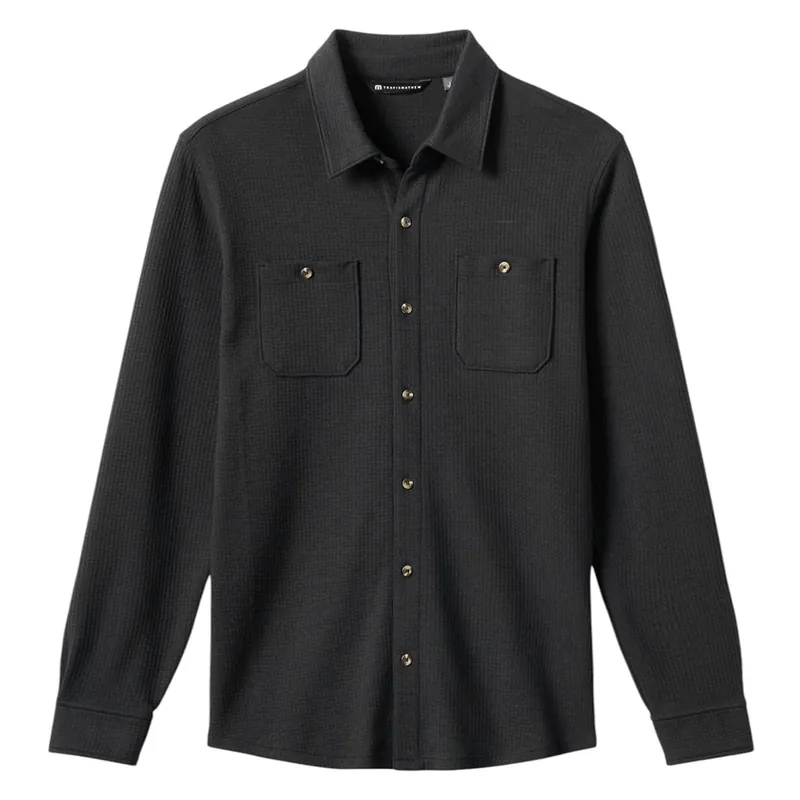 Cloud Waffle Button Up - Men‘s