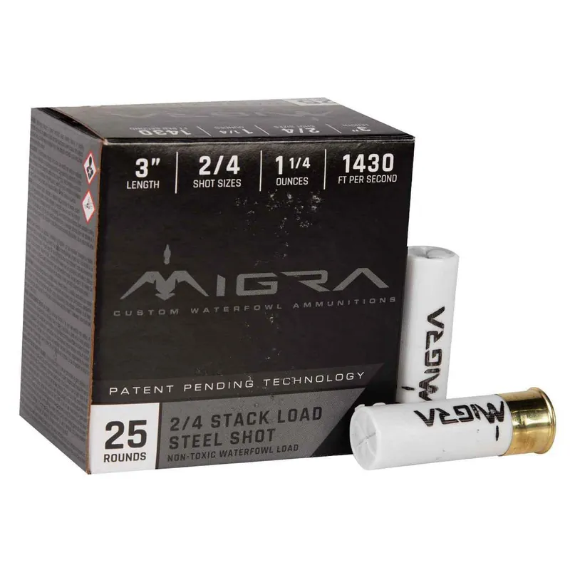 Stack Load Pheasant 12 Gauge 2.75" Ammunition 25 Rounds