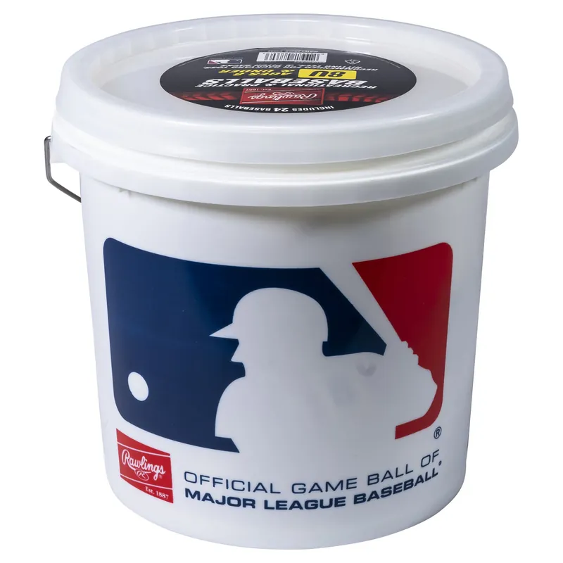 8 and Under Baseball Bucket (24 Pack)