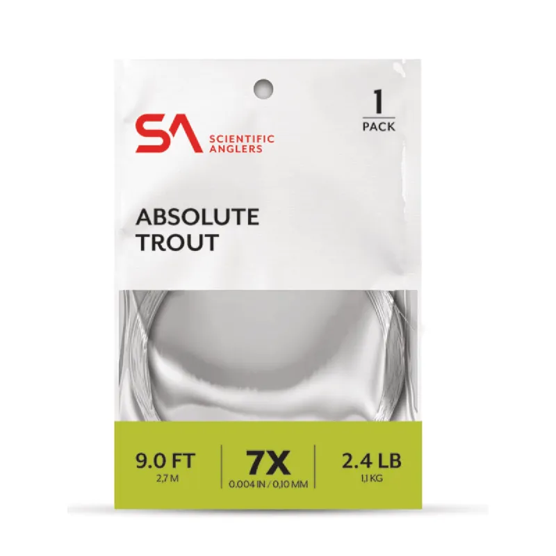 Absolute Trout Leader - 1 Pack