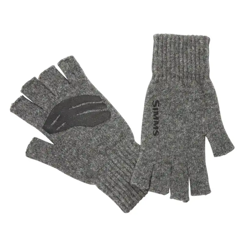 Wool Half Finger Mitt