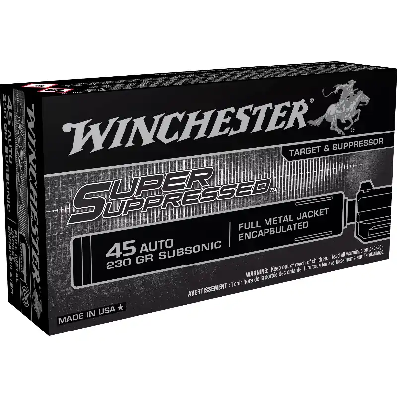 Super Suppressed 22 Long Rifle 40 Grain Ammunition