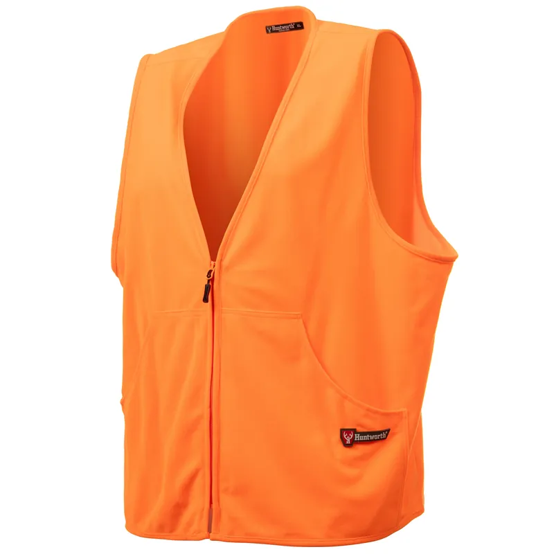 Moran Fleece Orange Hunting Vest - Men‘s