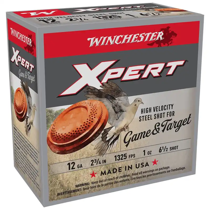 Xpert High Velocity Steel 12 Gauge 6.5 Shot 2.75" 1Oz Ammo 25 Rounds