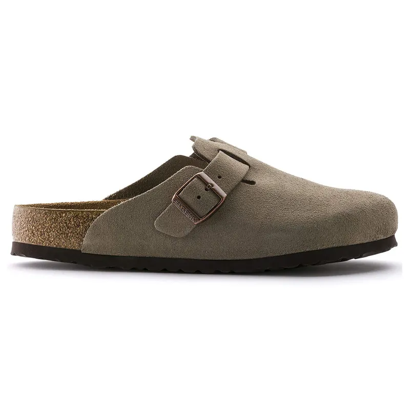 Boston Soft Footbed Suede Clog