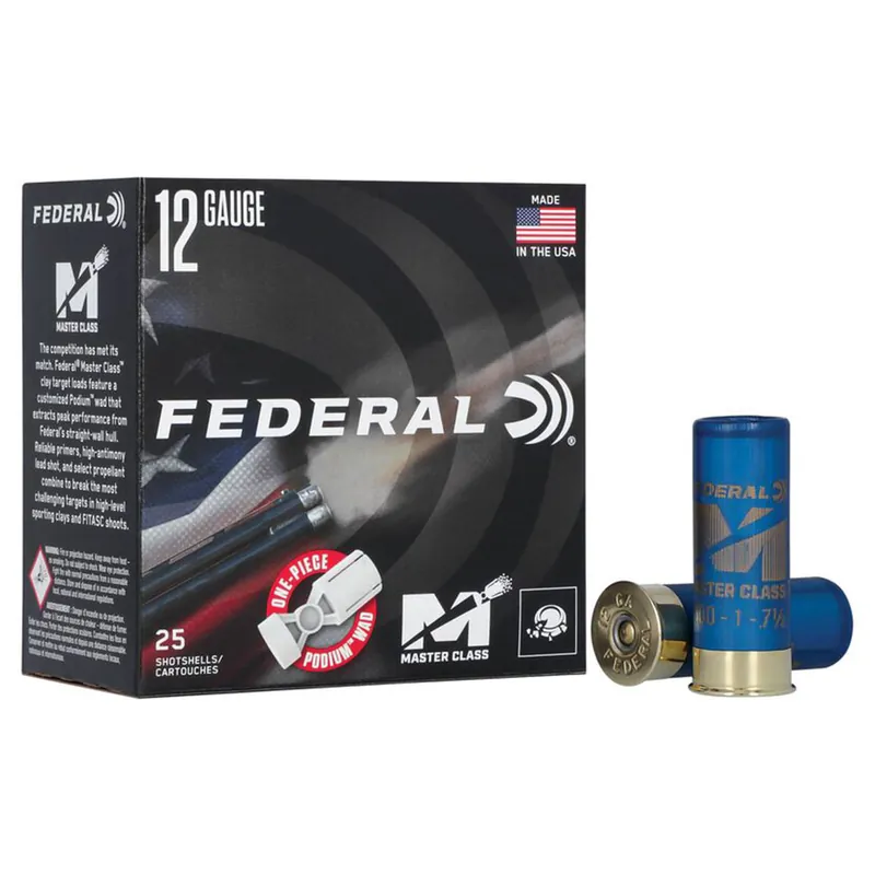 Master Class 12 Gauge 7.5 Shot 2.75" 1oz Ammo 25 Rounds