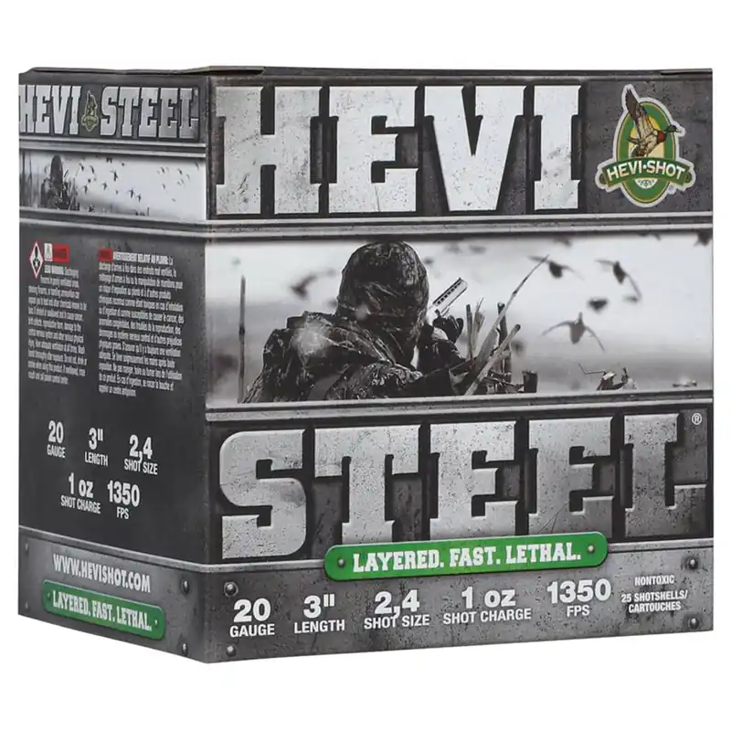 12 Gauge 2 and 4 Shot 3" 1oz Ammo 25 Rounds