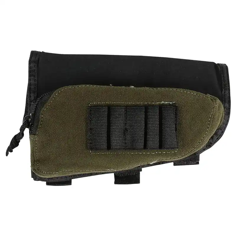 Cases Buttstock Shell Holder and PouchGreen